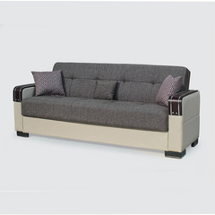 MALTA BROWN 3+2 SOFA BED with Storage