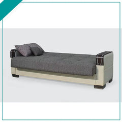 MALTA BROWN 3+2 SOFA BED with Storage