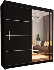 Vision Sliding Wardrobe in 120cm/150cm/180cm/203cm