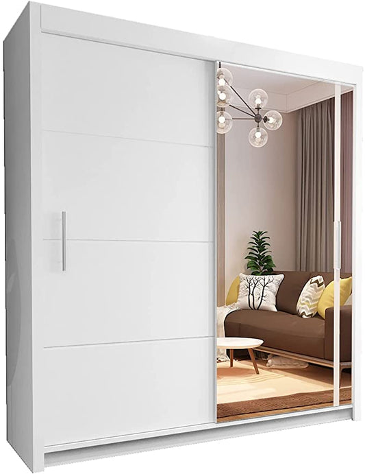 Vision Sliding Wardrobe in 120cm/150cm/180cm/203cm