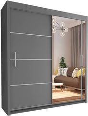 Vision Sliding Wardrobe in 120cm/150cm/180cm/203cm