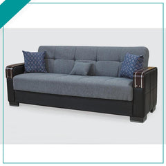 MALTA GREY 3+2 SOFA BED with Storage