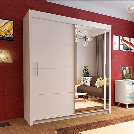 Vision Sliding Wardrobe in 120cm/150cm/180cm/203cm