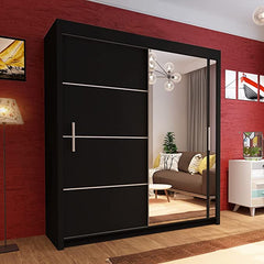 Vision Sliding Wardrobe in 120cm/150cm/180cm/203cm