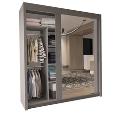 Chicago MODERN 2&3 Sliding Doors Wardrobe available in 90cm/100cm/120cm/150cm/180cm/203cm/250cm