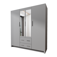 London 4 Door Wardrobe