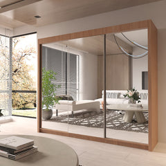 Chicago MODERN 2&3 Sliding Doors Wardrobe available in 90cm/100cm/120cm/150cm/180cm/203cm/250cm
