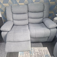 Fabric Grey Recliner Sofa Set