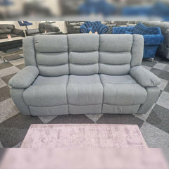 Fabric Grey Recliner Sofa Set