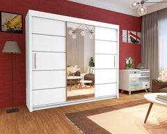 Vision Sliding Wardrobe in 120cm/150cm/180cm/203cm