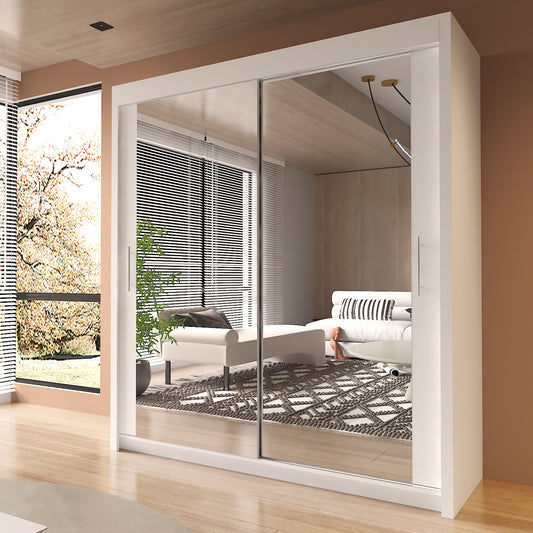 Chicago MODERN 2&3 Sliding Doors Wardrobe available in 90cm/100cm/120cm/150cm/180cm/203cm/250cm