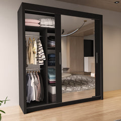 Chicago MODERN 2&3 Sliding Doors Wardrobe available in 90cm/100cm/120cm/150cm/180cm/203cm/250cm