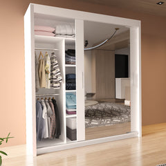 Chicago MODERN 2&3 Sliding Doors Wardrobe available in 90cm/100cm/120cm/150cm/180cm/203cm/250cm