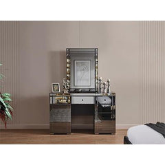 VENICE BLACK LUXURY BEDROOM SET