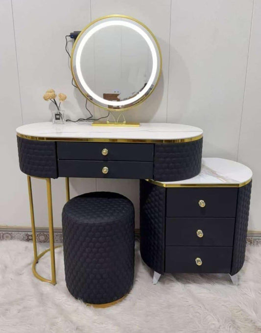GENEVA CREAM DRESSING TABLE