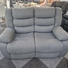 Fabric Grey Recliner Sofa Set