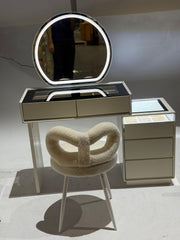 GENEVA CREAM DRESSING TABLE
